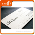 White Cotton Business Cards / Eco Friendly / White Color